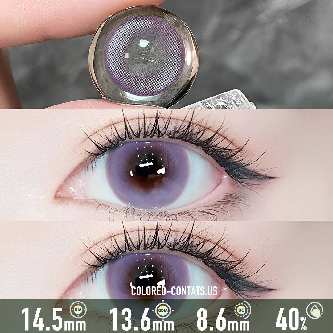 Enchanted Canterbury Lavender Contact Lenses - image 1