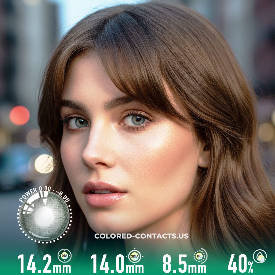Enchanting Sage Green Contact Lens - image 1