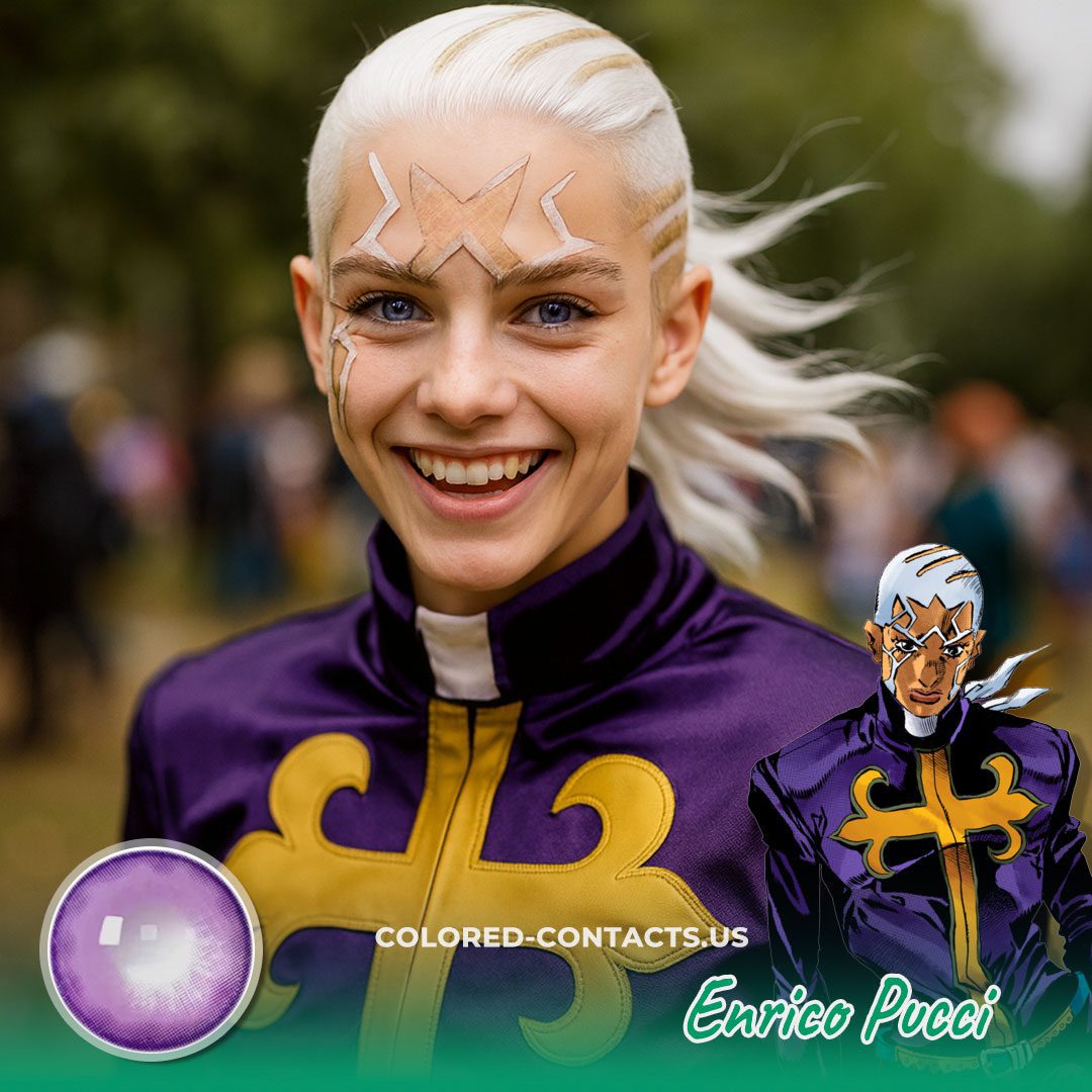 Enrico Pucci Cosplay Contact Lenses - image 1