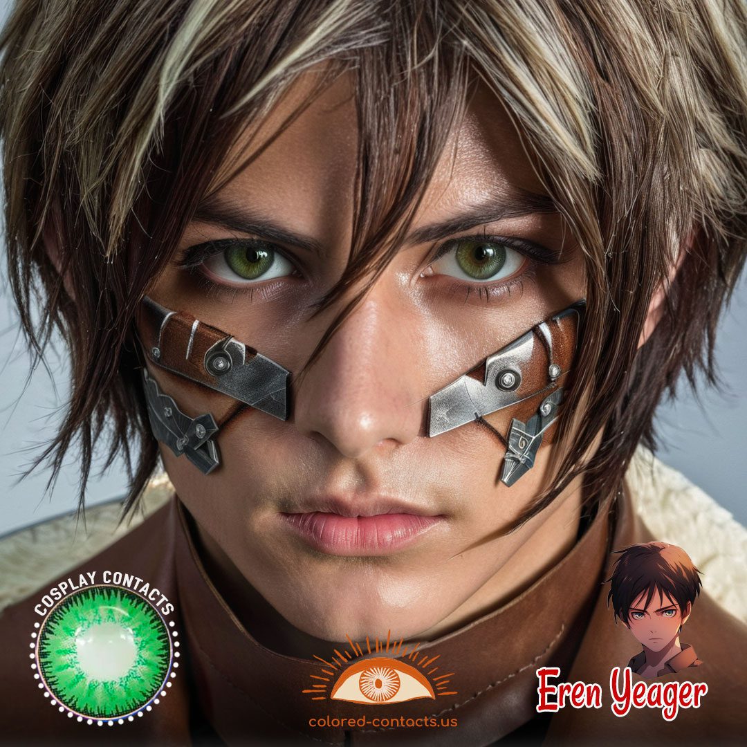 Attack on Titan: Eren Yeager Cosplay Contact Lenses - thumbnail 6
