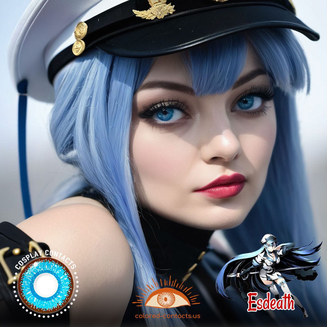 Akame ga Kill!: Esdeath Cosplay Contact Lenses - image 1