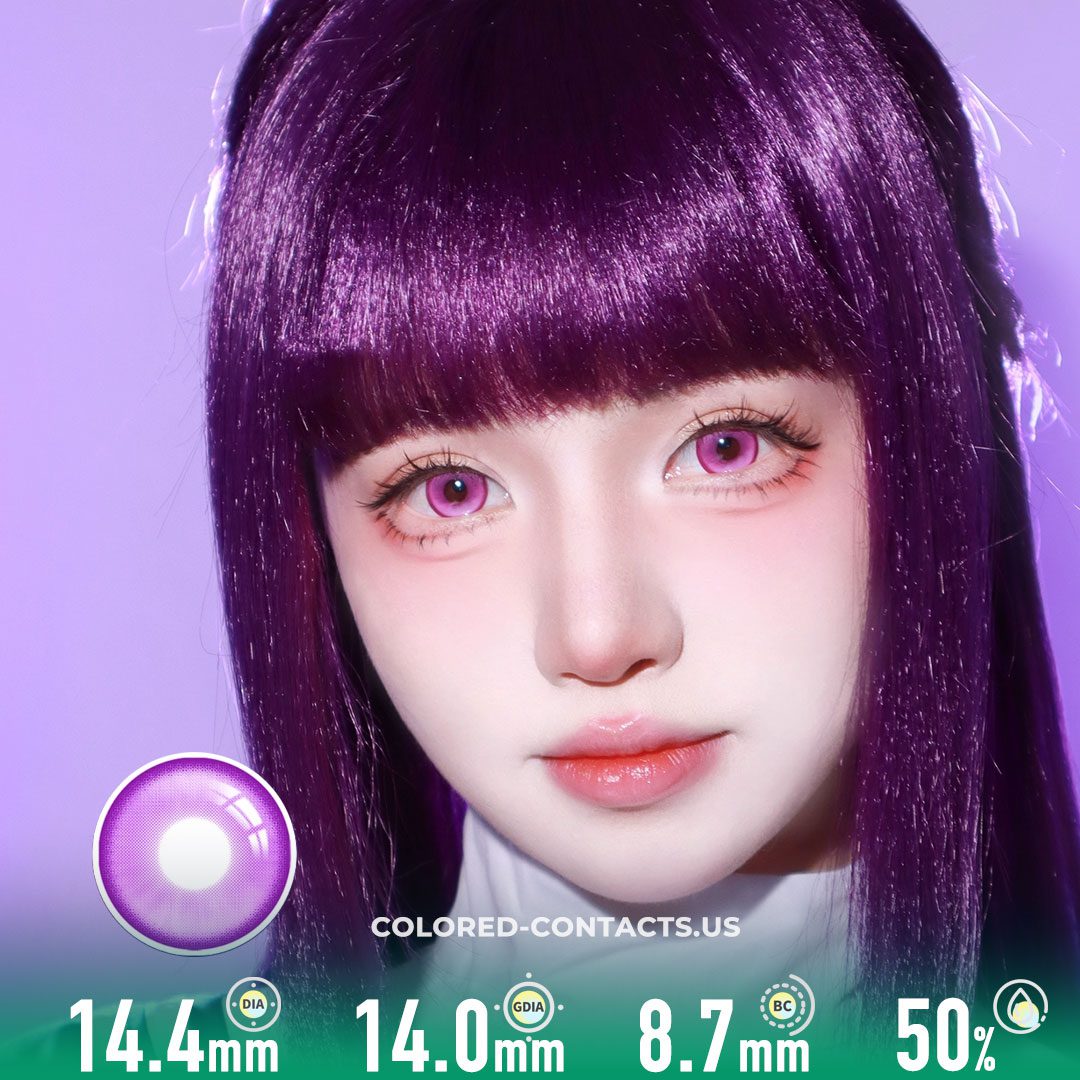 Eternal Night Mystic Purple Colored Contacts - image 1