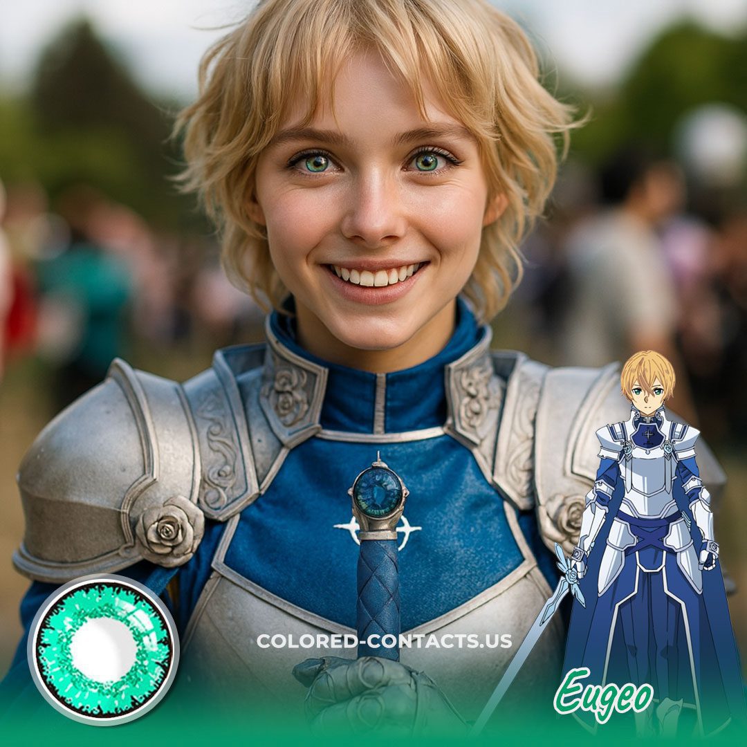 Eugeo Cosplay Contact Lenses - image 1