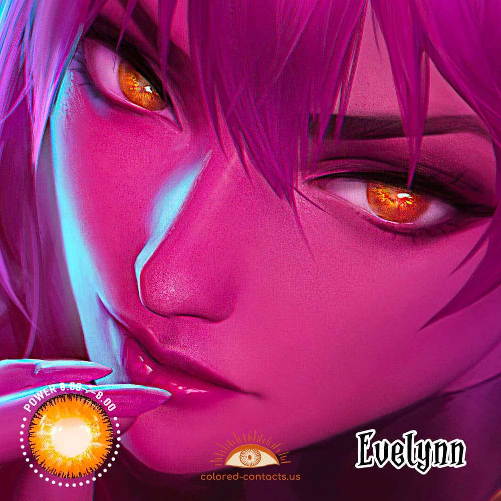 Evelynn Cosplay Contact Lenses - image 1