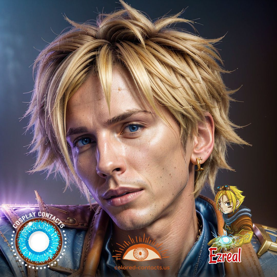 League of Legends: Ezreal Cosplay Contact Lenses - image 1