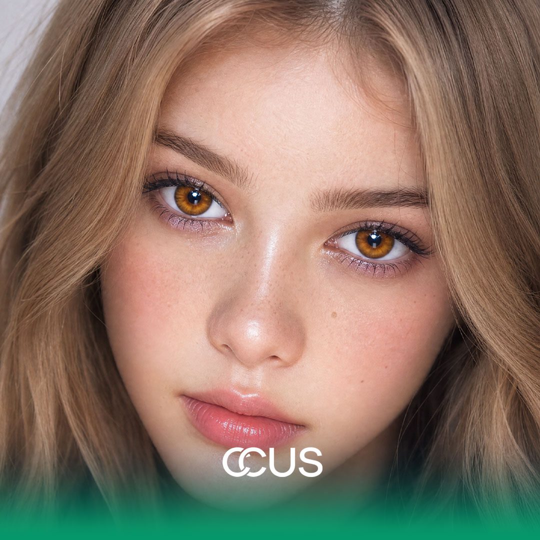 Amber Bronze Contact Lenses - thumbnail 2