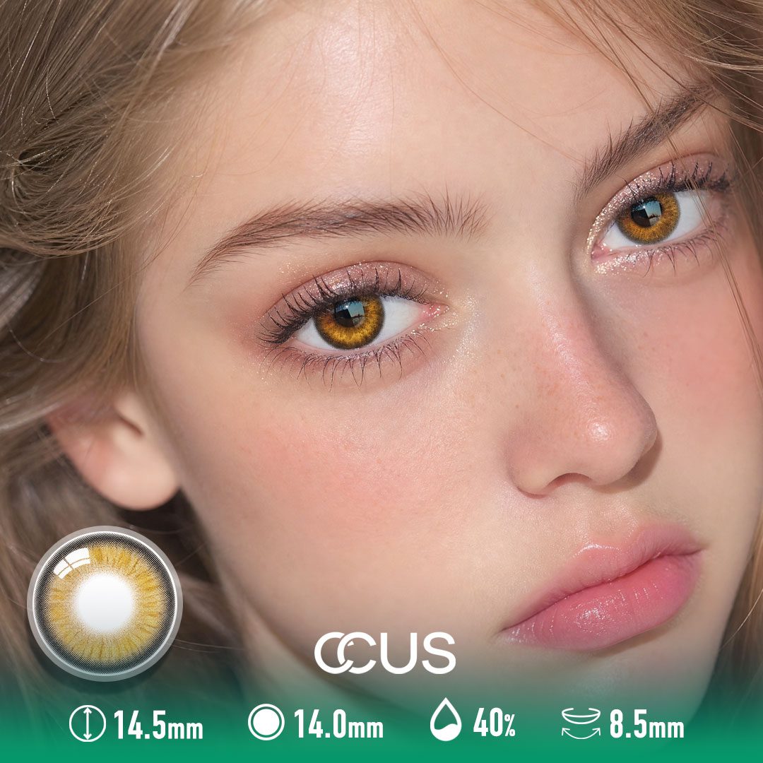 Amber Bronze Contact Lenses - image 1
