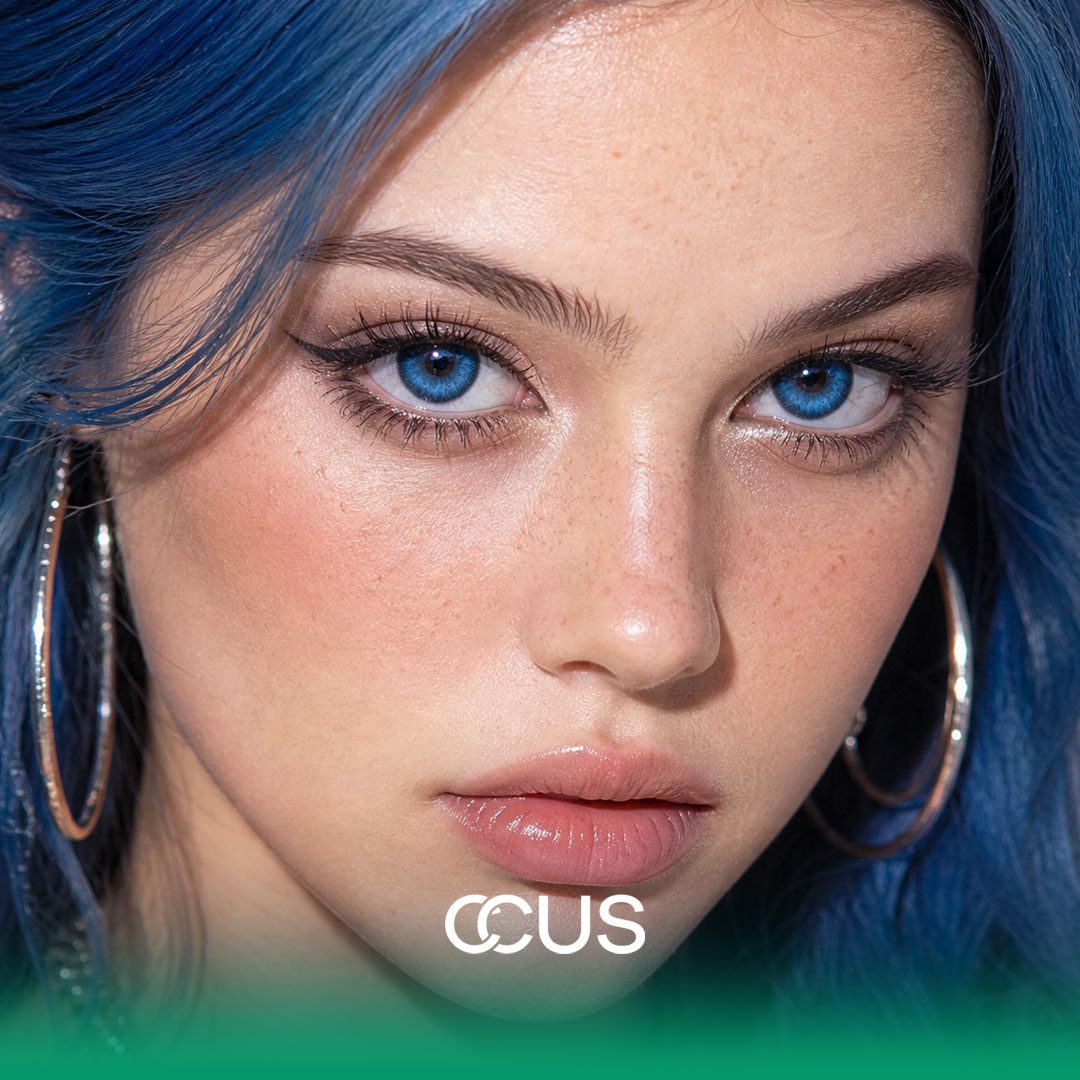 Ocean Blue Contact Lenses - thumbnail 2