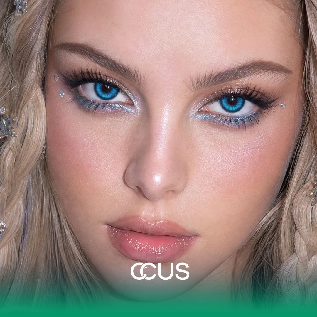 Teal Whisper Contact Lenses - thumbnail 2