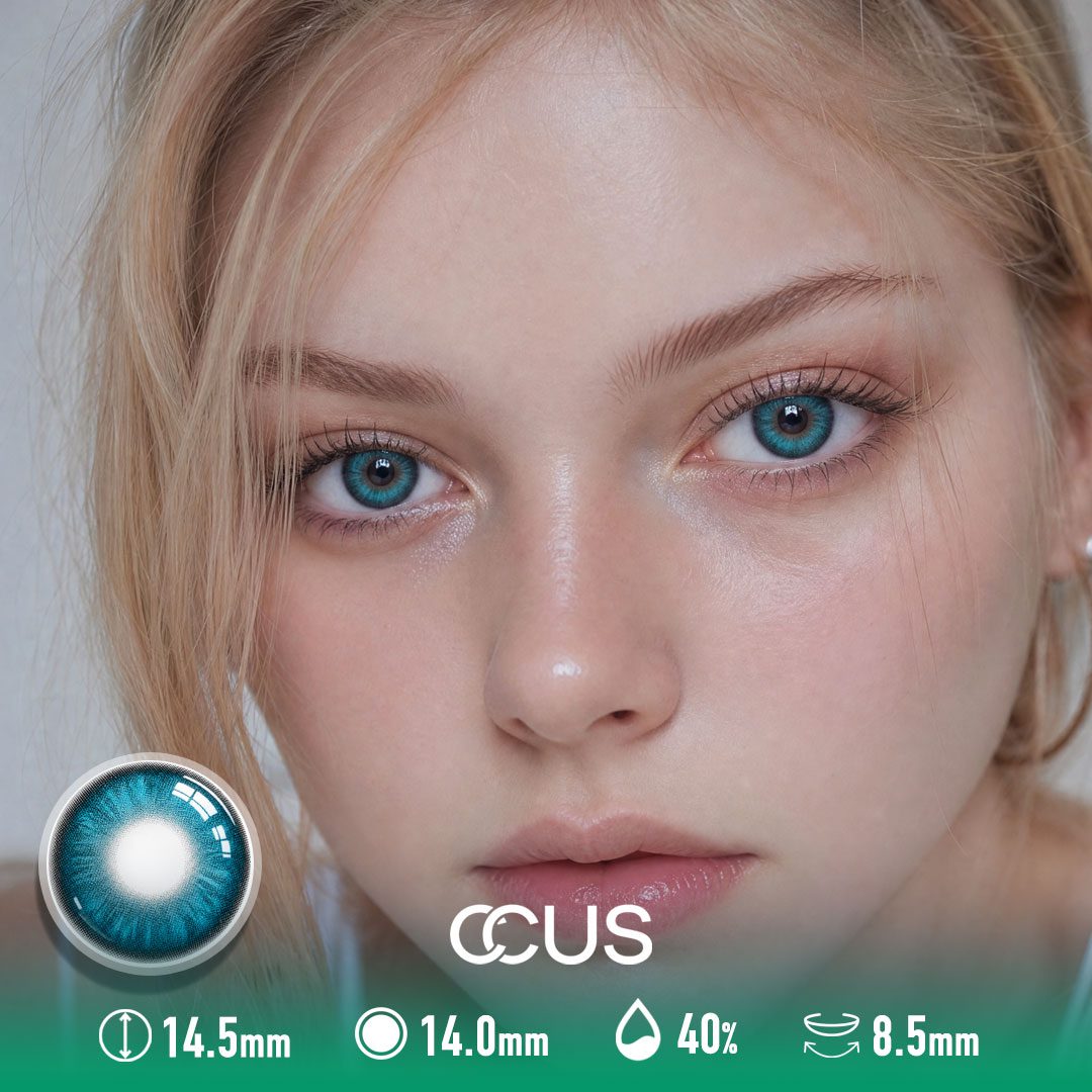 Teal Whisper Contact Lenses - image 1
