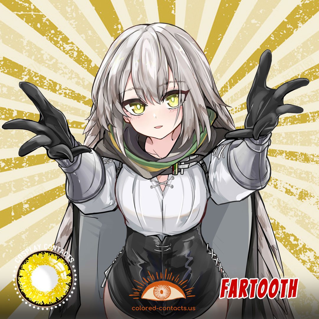 Arknights : Fartooth Cosplay Contact Lenses - image 1
