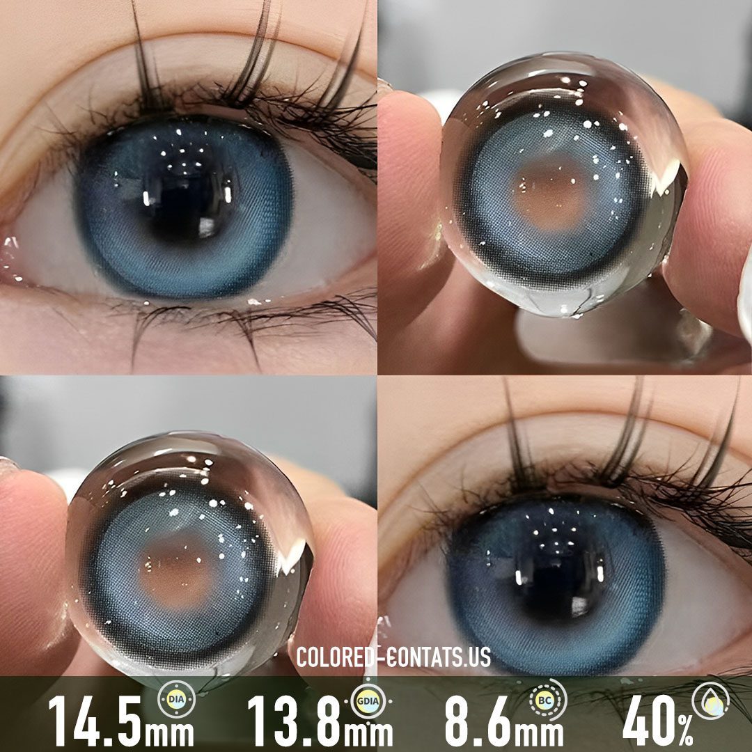 Fiji Ice Blue Contact Lenses - image 1