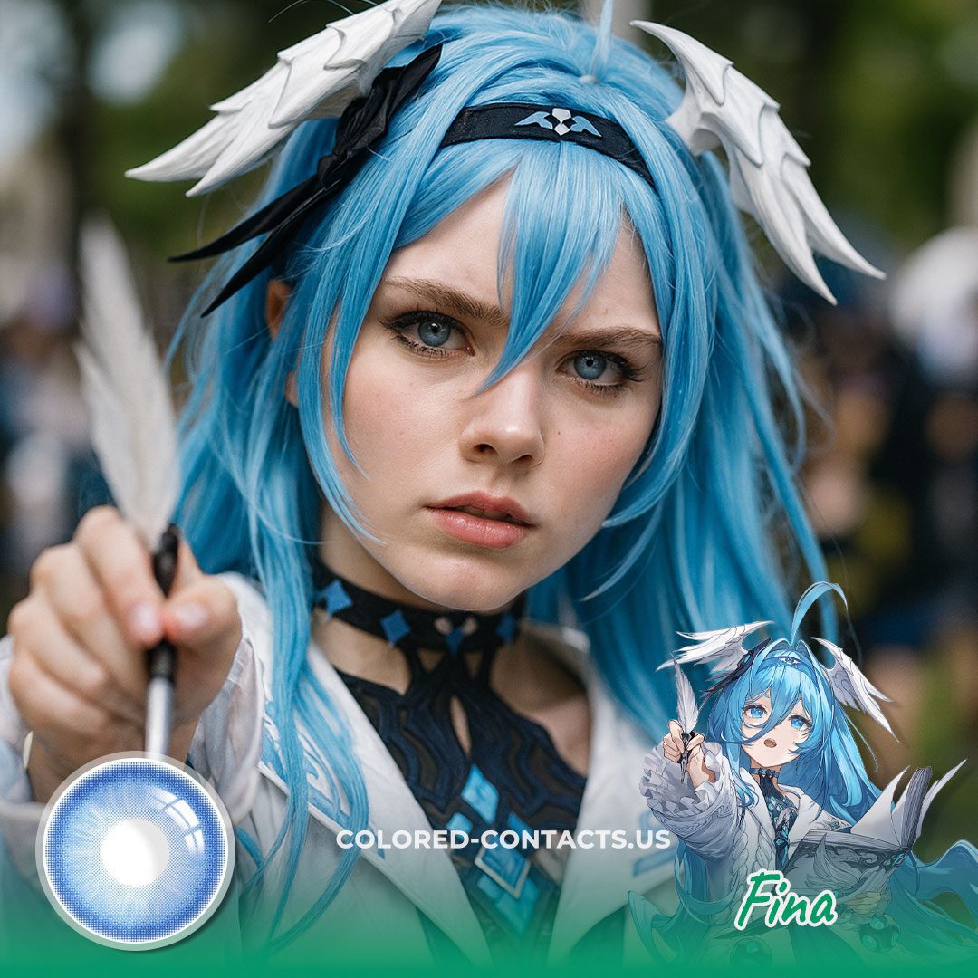 DNA : Fina Cosplay Contact Lenses - image 1