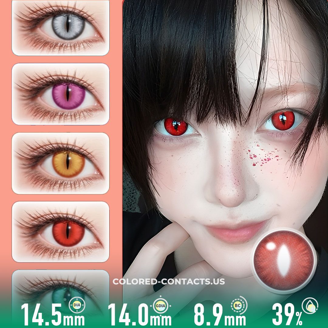 Akane Sawatari Cosplay Contact Lenses - thumbnail 2