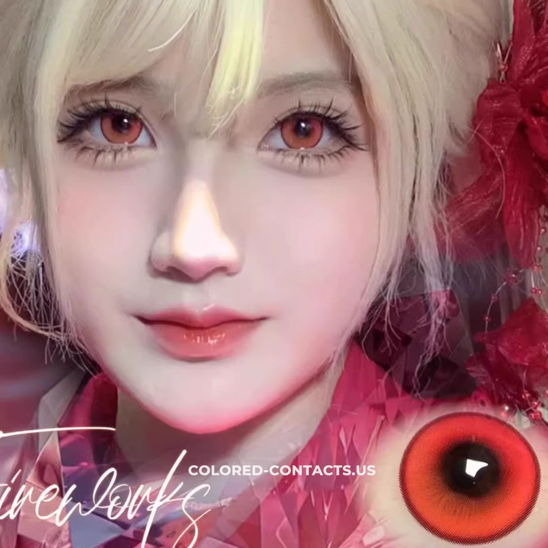 Flame & Fire Contact Lenses | 10-Piece Set - thumbnail 2