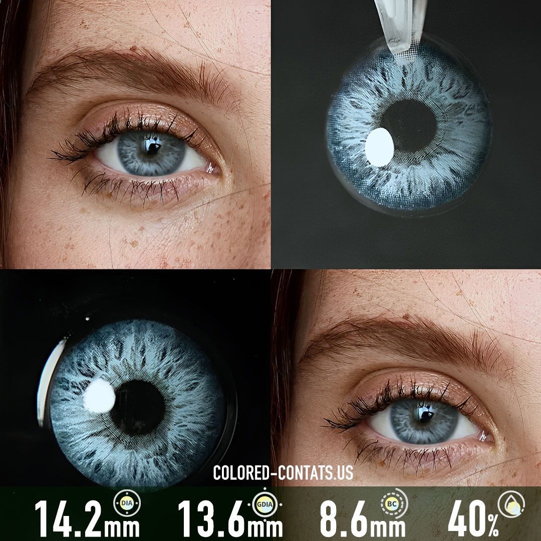 Flirting Blue Contact Lenses - image 1