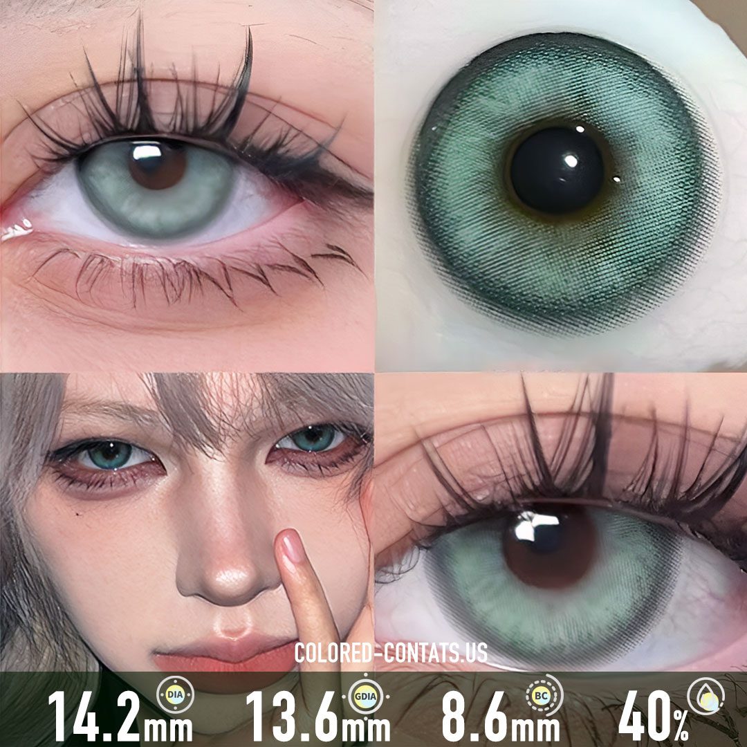 Forest Abyss Emerald Elite Contact Lenses - image 1