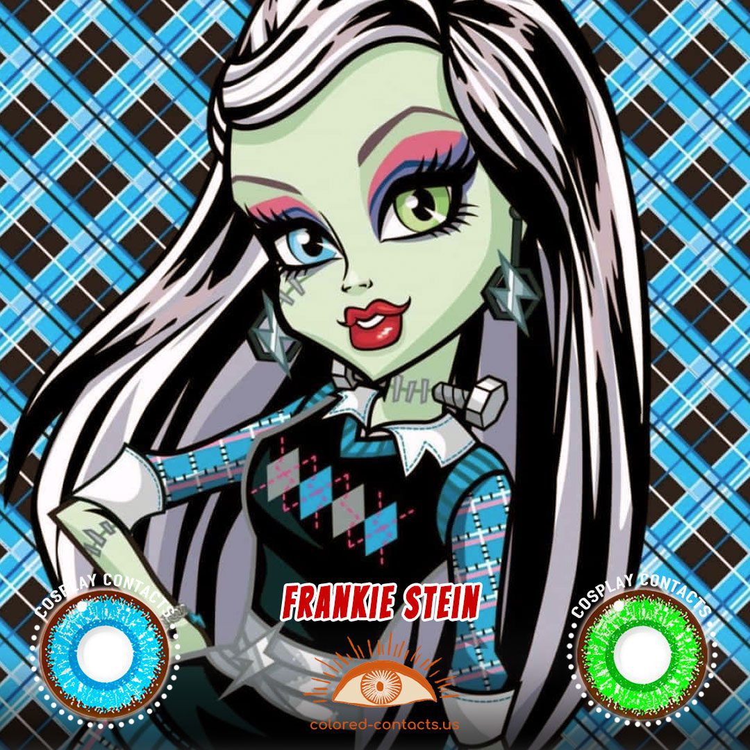 Monster High : Frankie Stein Cosplay Contact Lenses - image 1