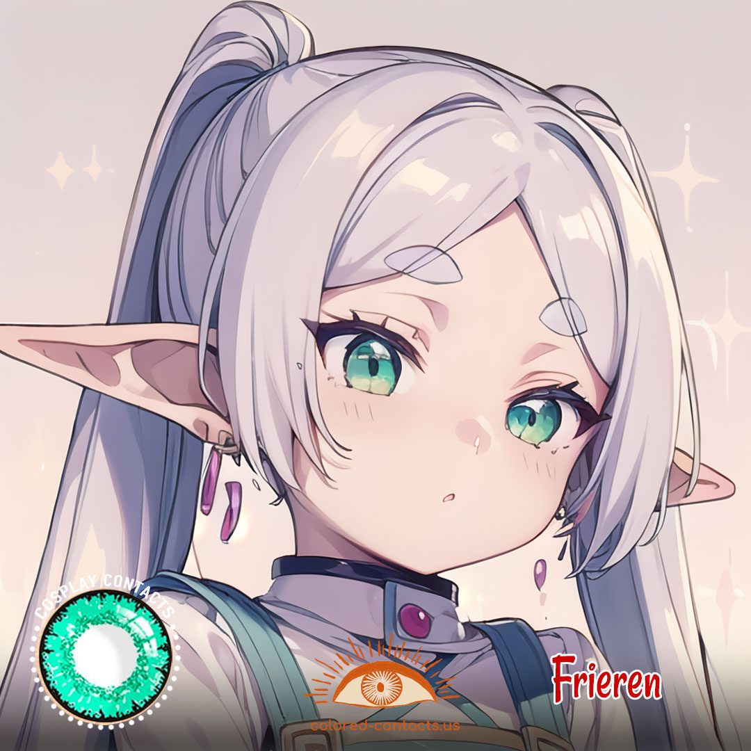Frieren Cosplay Contact Lenses - image 1