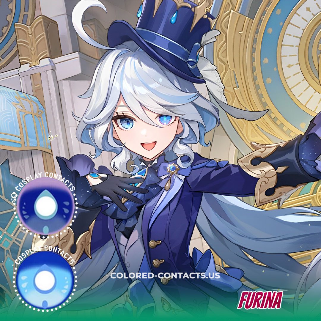 Furina Cosplay Contact Lenses - thumbnail 4