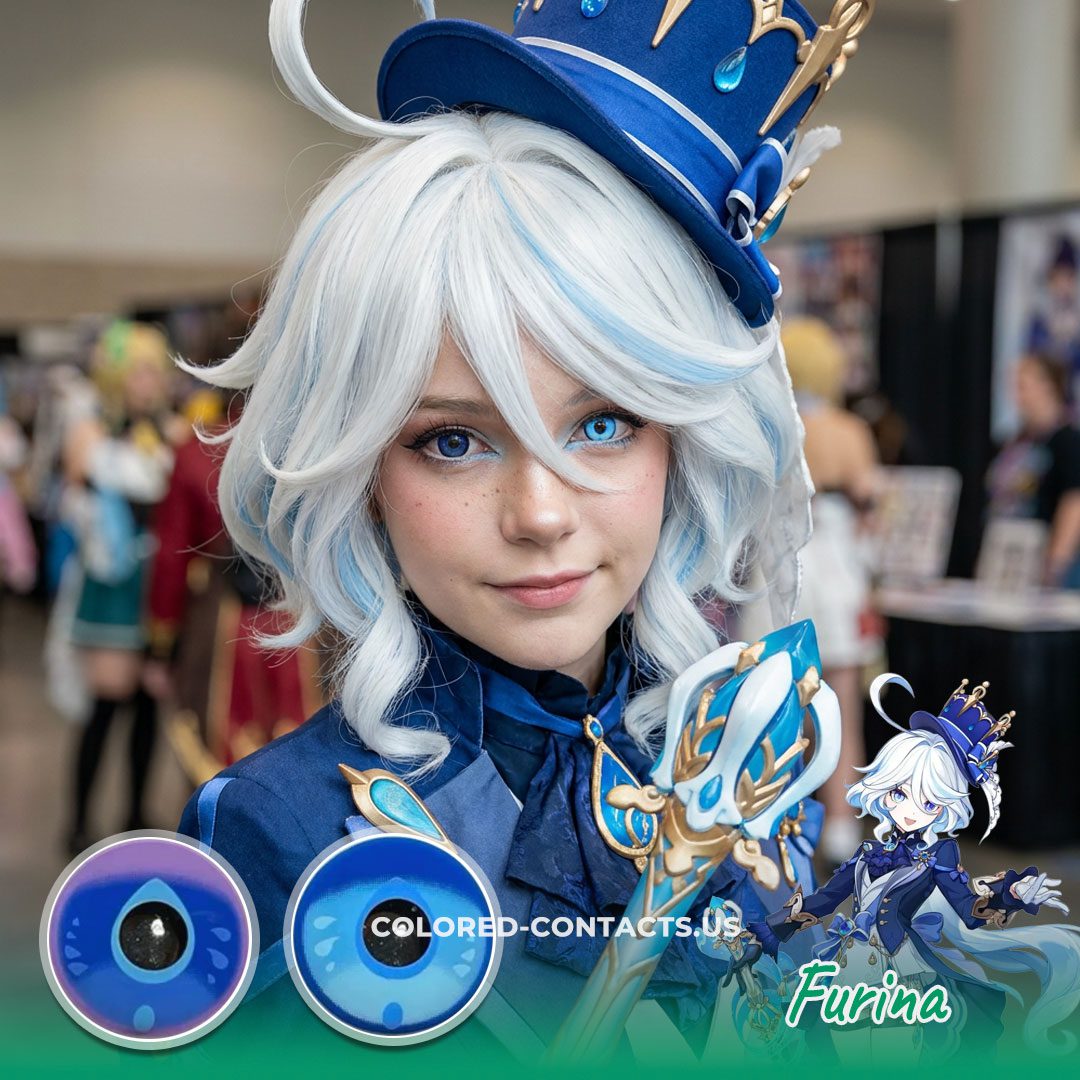 Furina Cosplay Contact Lenses - image 1