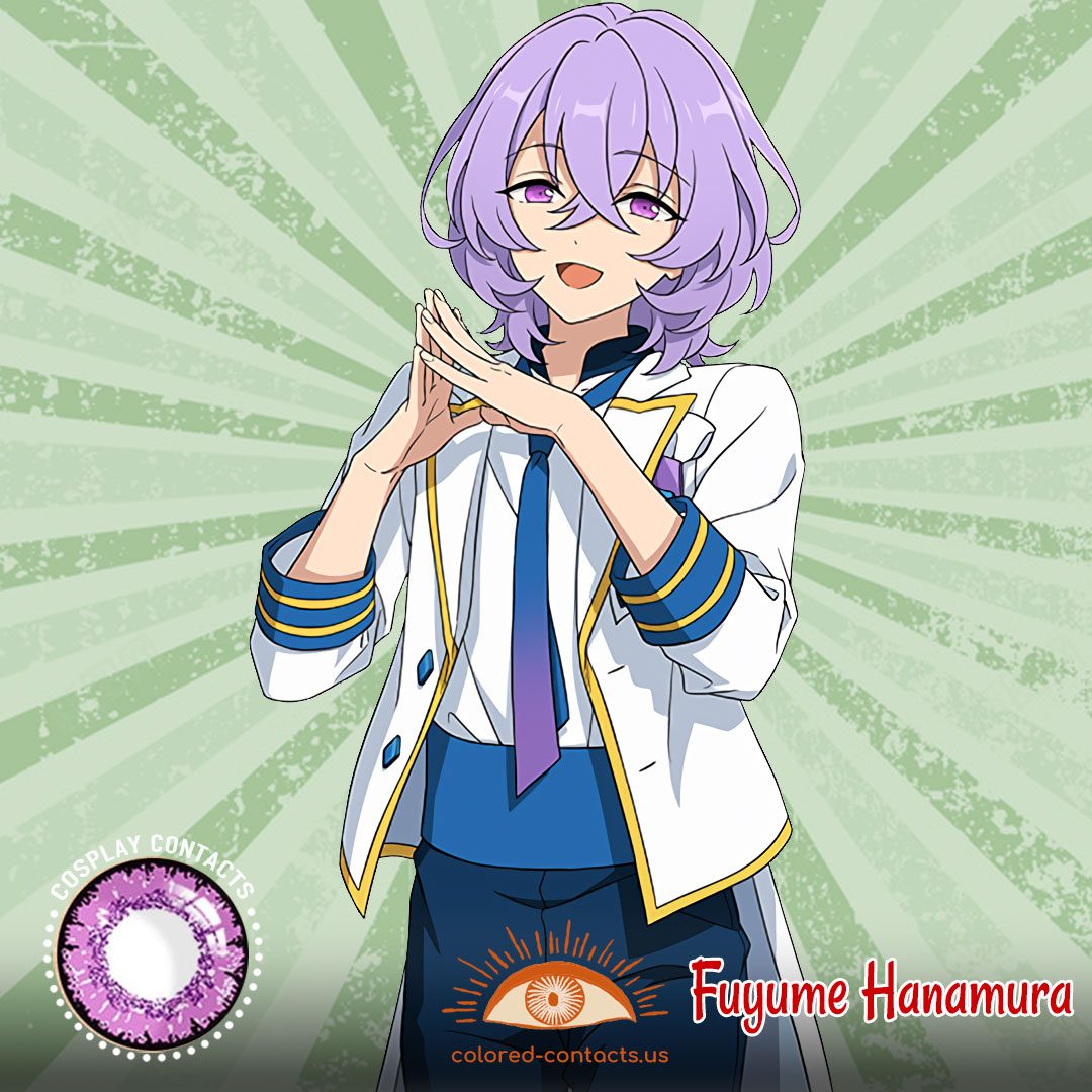 Fuyume Hanamura Cosplay Contact Lenses - image 1