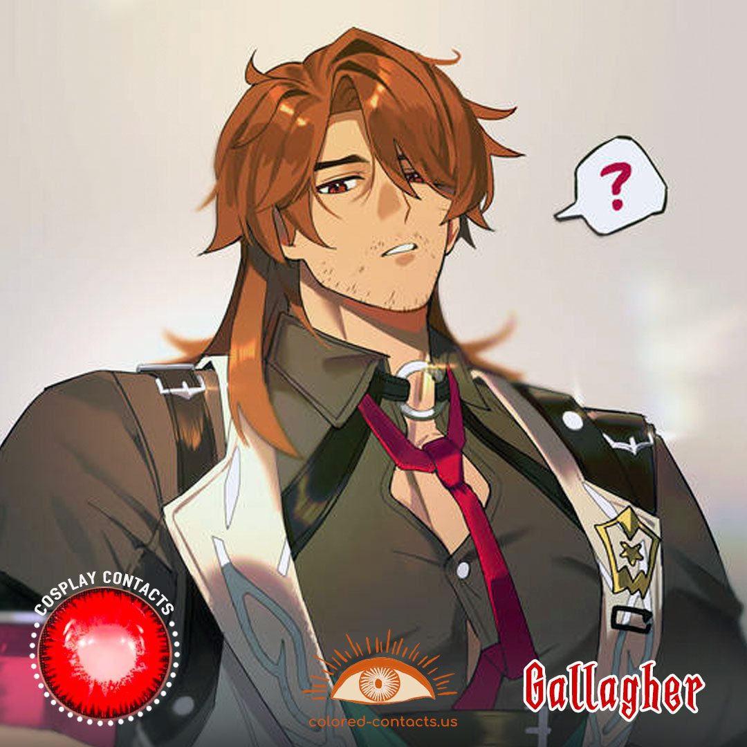 HONKAI : Gallagher Cosplay Contacts - image 1