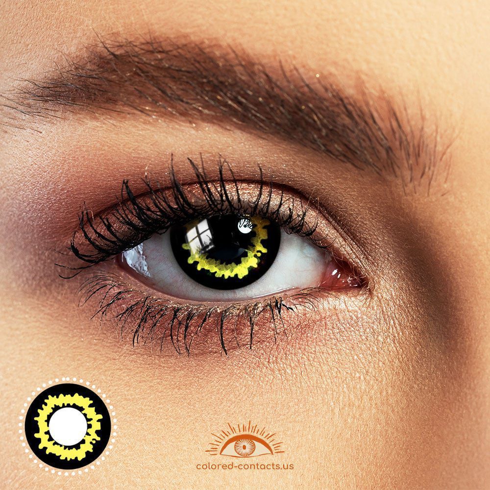 Gamora Cosplay Colored Contact Lenses - image 1