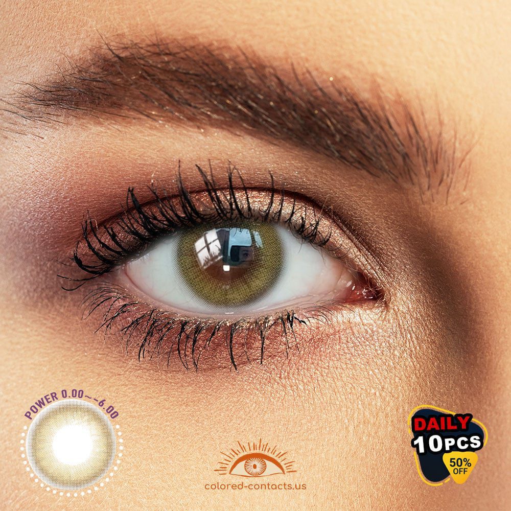 Gem Brown Colored Contacts - image 1