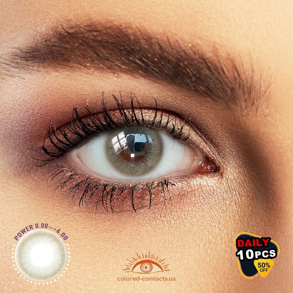 Gem Grey Colored Contacts - image 1