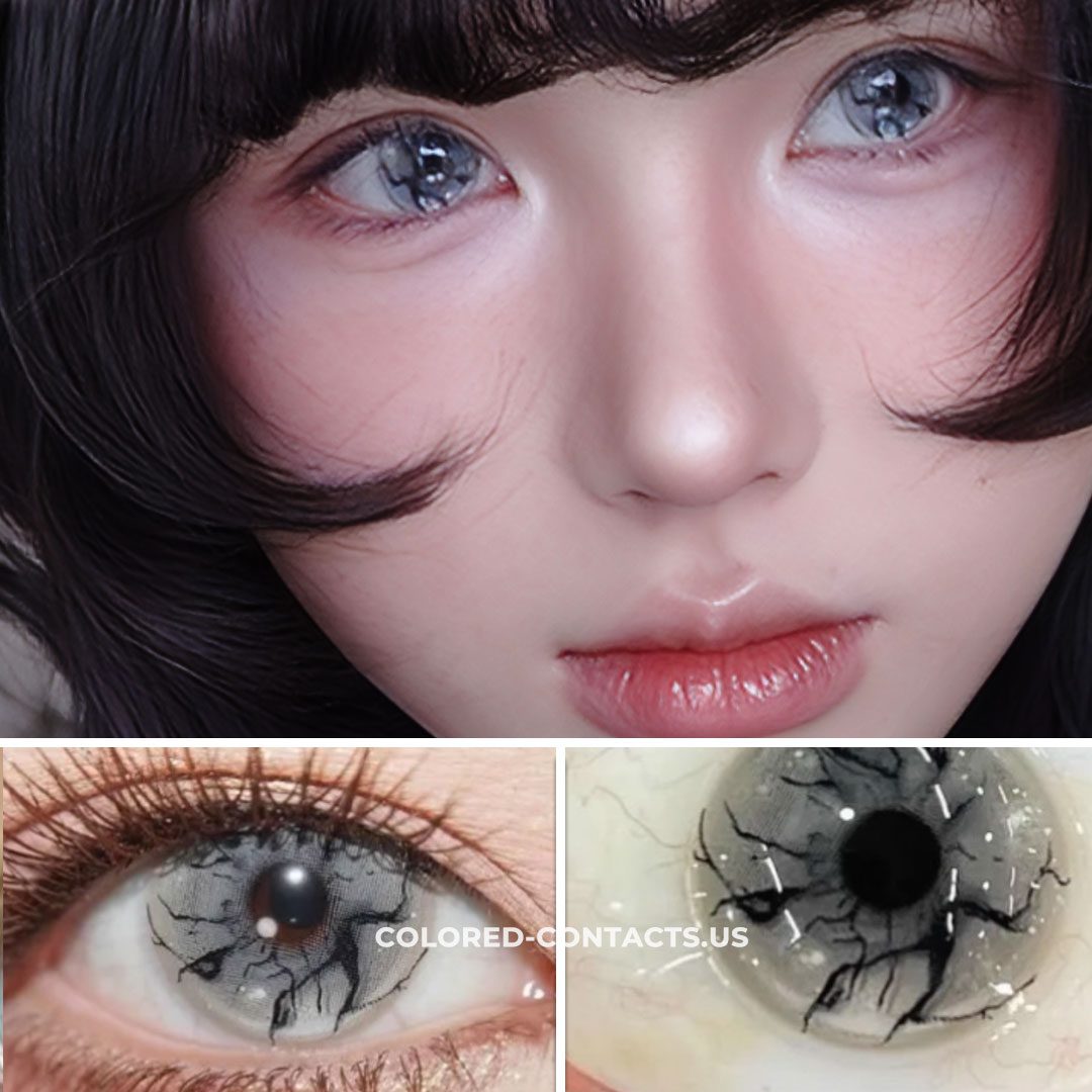 Genetic Invasion White Crazy Lenses | 4-Lens Pack - thumbnail 2