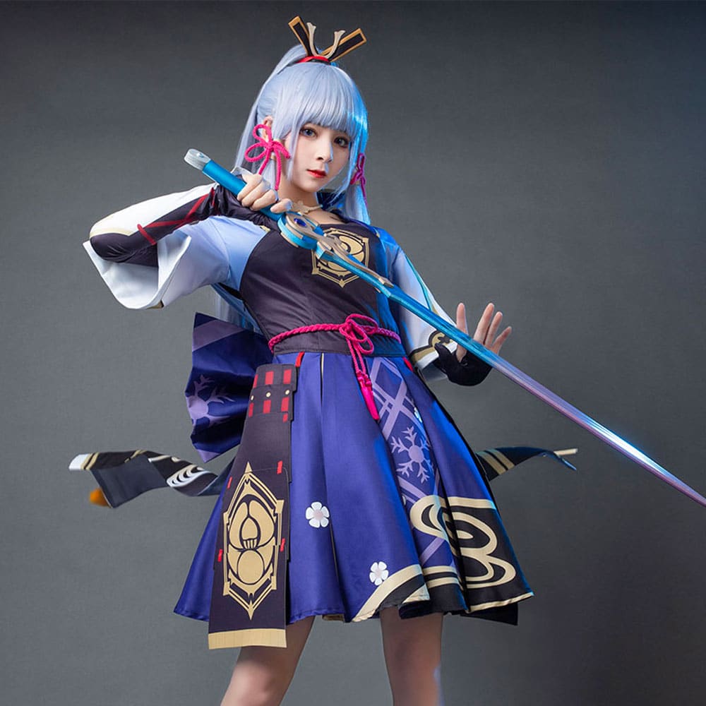 Genshin Impact Ayaka Cosplay Contact Lenses - thumbnail 4