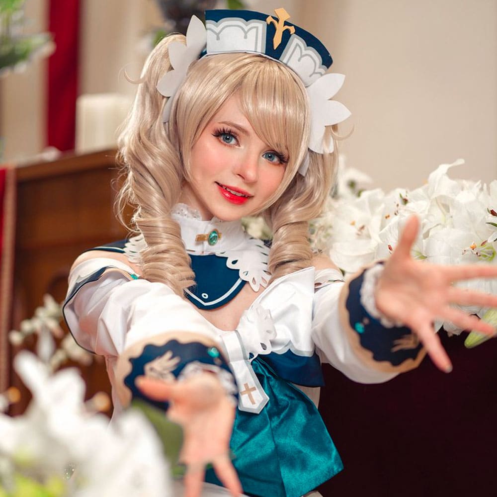 Genshin Impact Barbara Cosplay Contact Lenses - thumbnail 3