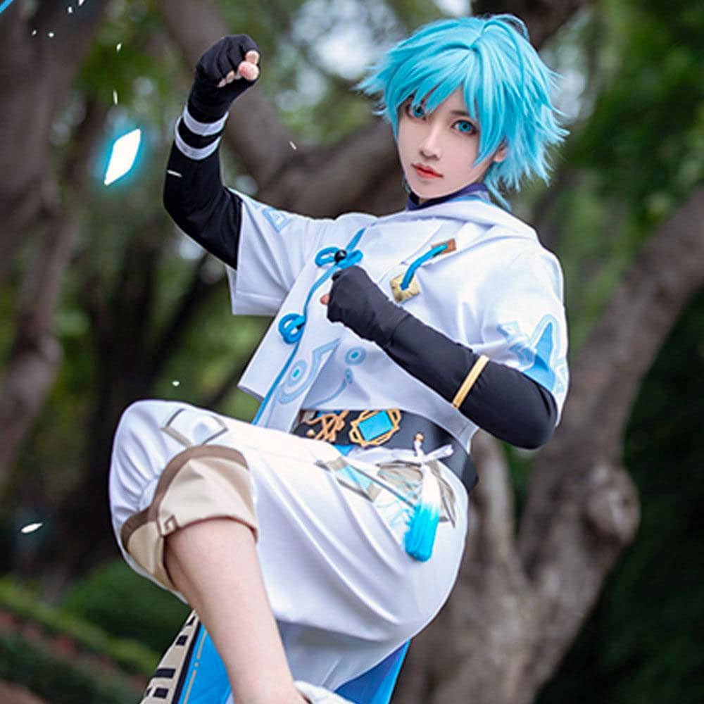 Genshin Impact Chongyun Cosplay Contact Lenses - thumbnail 3