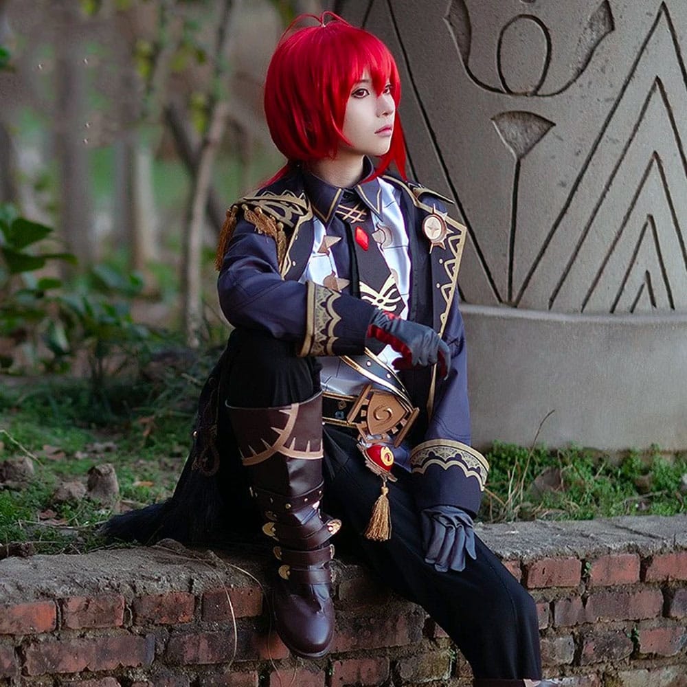 Genshin Impact Diluc Cosplay Contact Lenses - thumbnail 3
