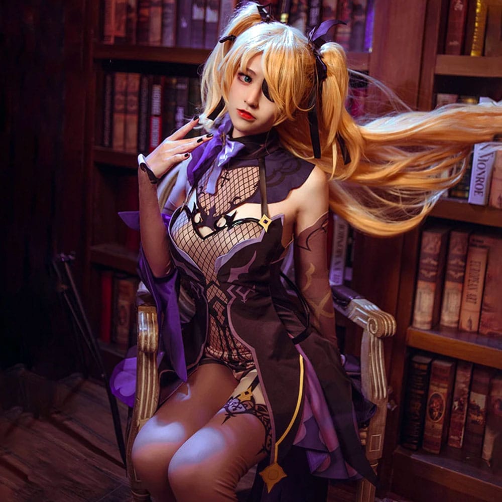 Genshin Impact Fischl Cosplay Contact Lenses - thumbnail 3