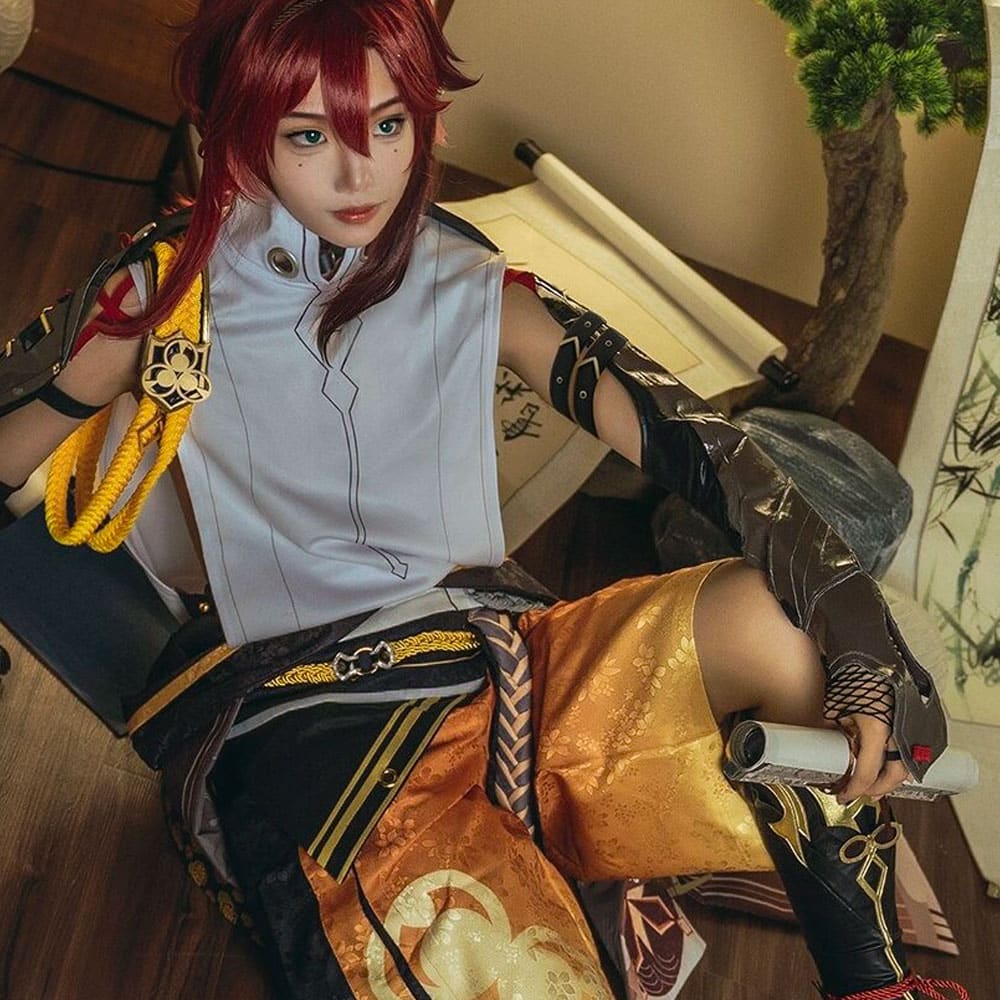 Genshin Impact Heizou Cosplay Contact Lenses - thumbnail 3