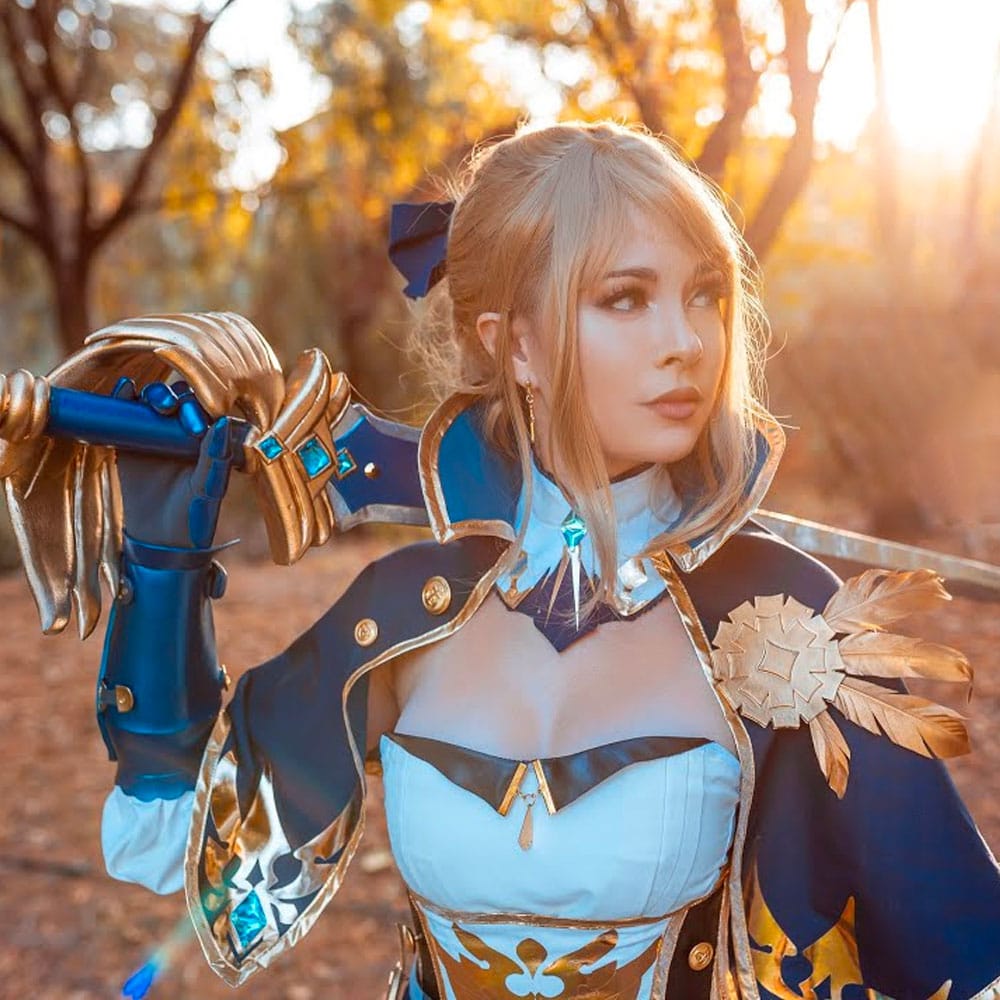 Genshin Impact Jean Cosplay Contact Lenses - thumbnail 3