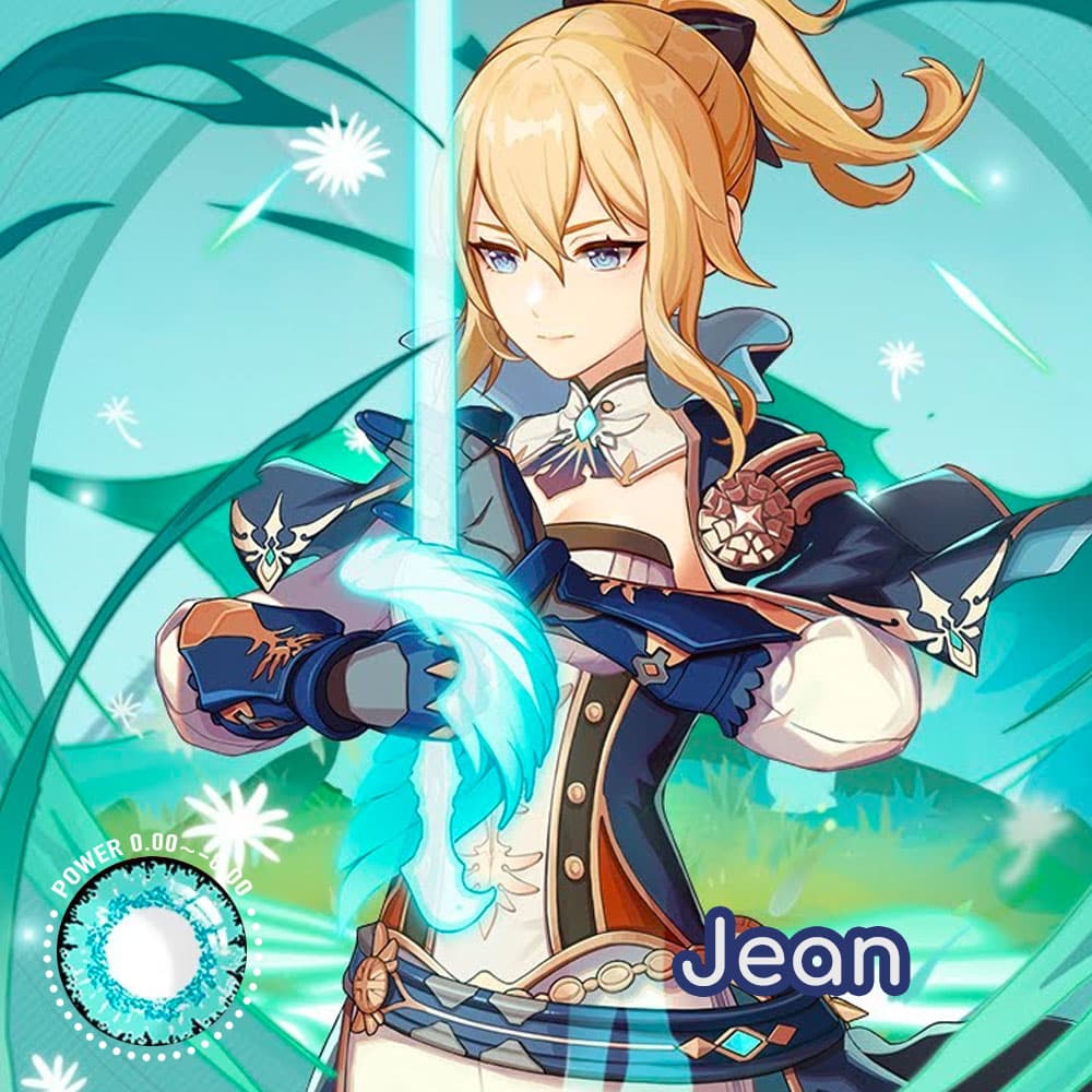 Genshin Impact Jean Cosplay Contact Lenses - image 1