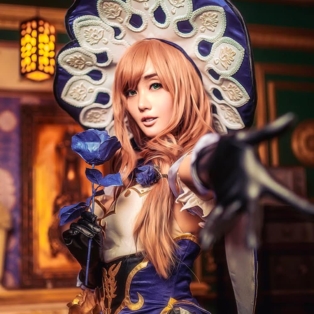 Genshin Impact Lisa Cosplay Contact Lenses - thumbnail 3