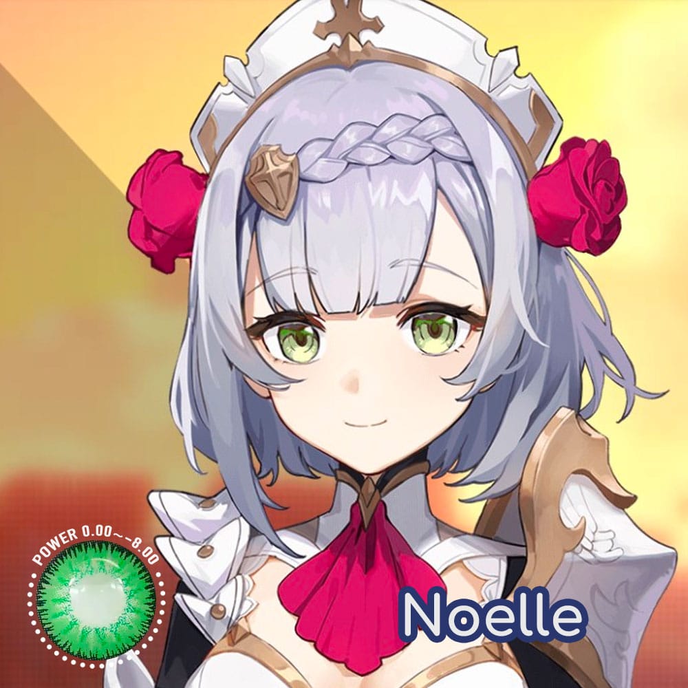 Genshin Impact Noelle Cosplay Contact Lenses - image 1