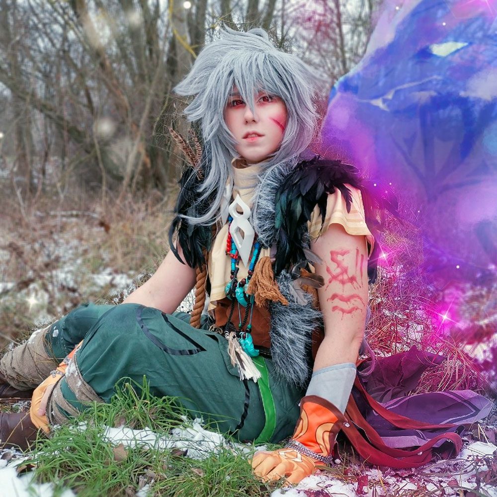 Genshin Impact Razor Cosplay Contact Lenses - thumbnail 3