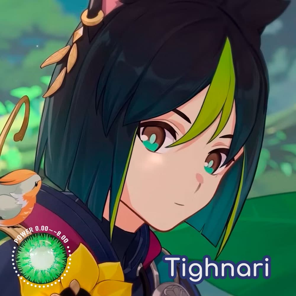 Genshin Impact Tighnari Cosplay Contact Lenses - image 1