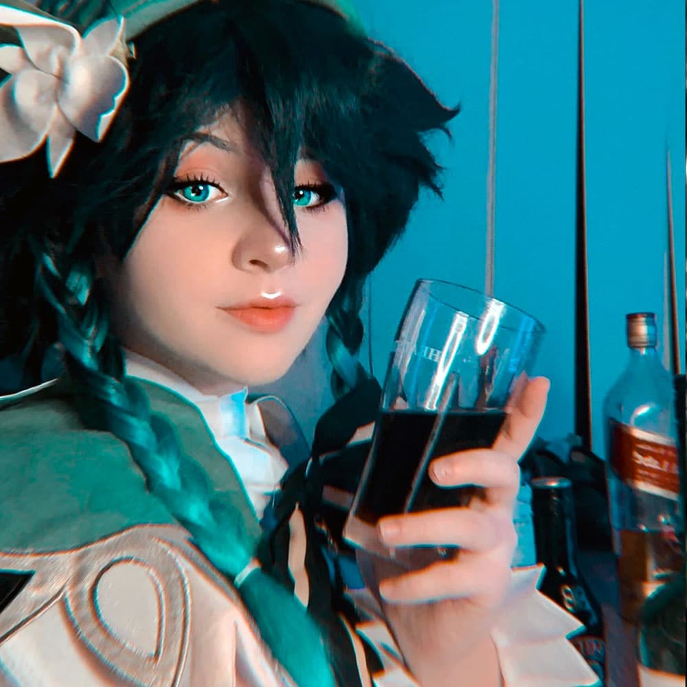 Genshin Impact Venti Cosplay Contact Lenses - thumbnail 3