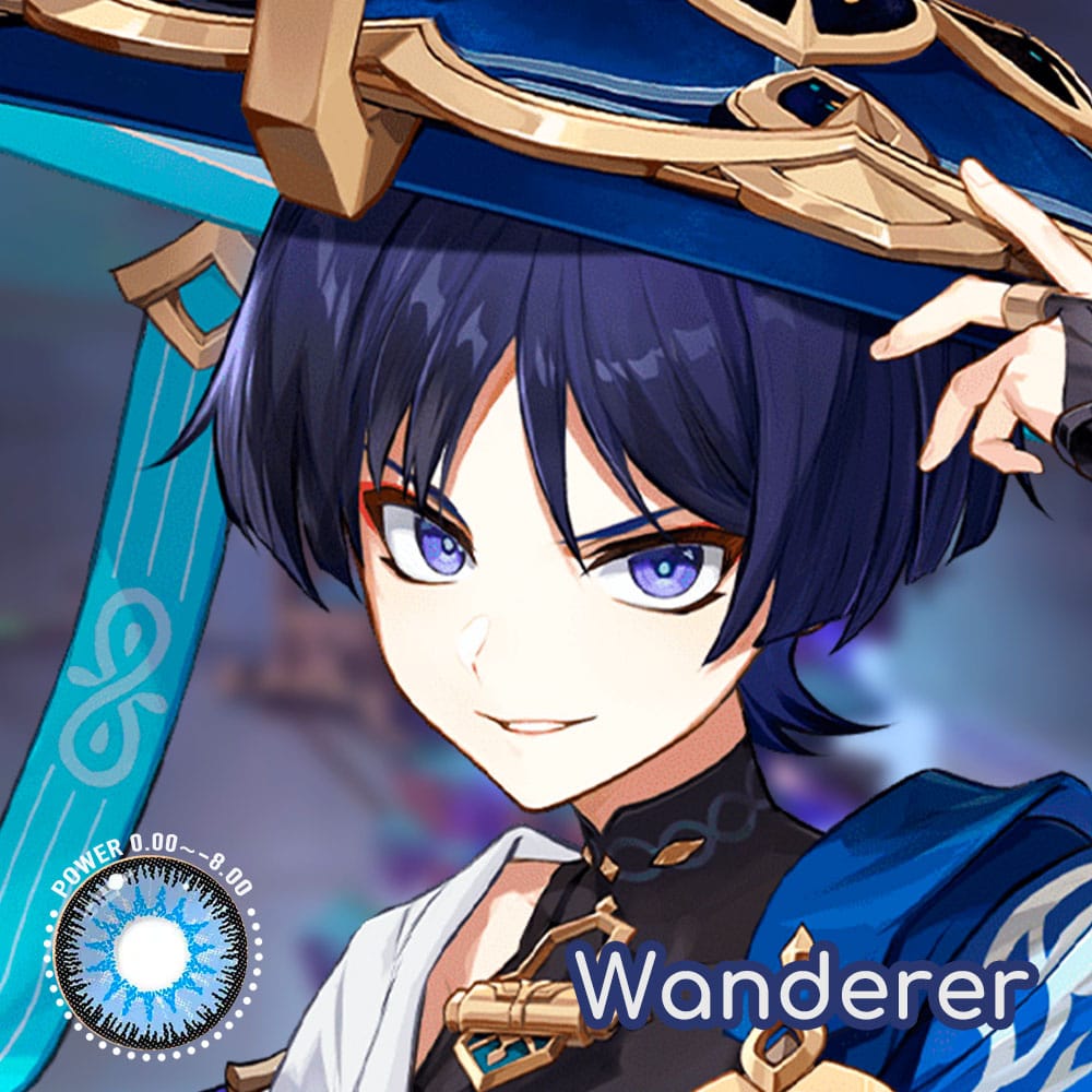 Genshin Impact Wanderer Cosplay Contact Lenses - image 1
