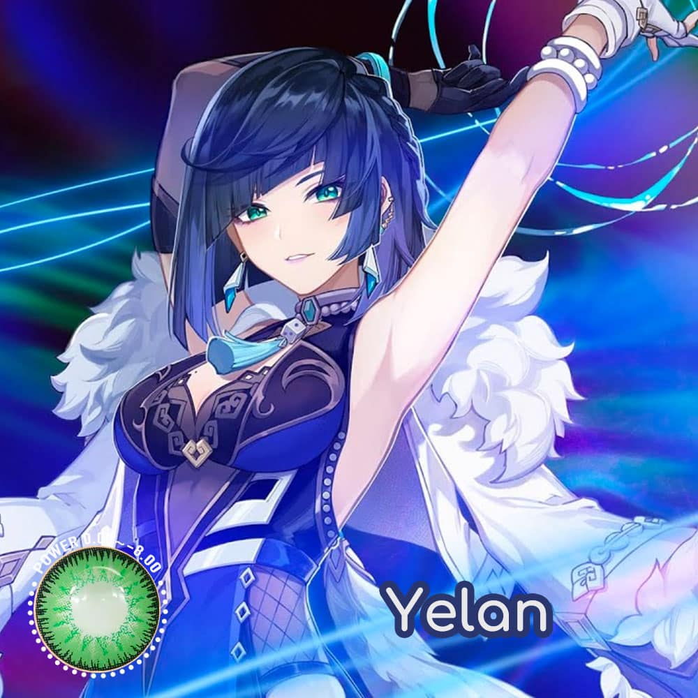 Genshin Impact Yelan Cosplay Contacts - thumbnail 6