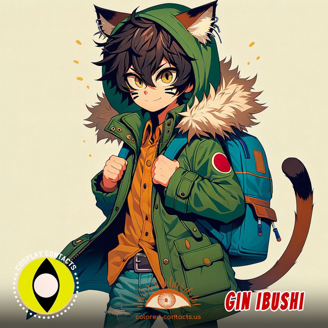 Gin Ibushi Cosplay Contact Lenses - image 1