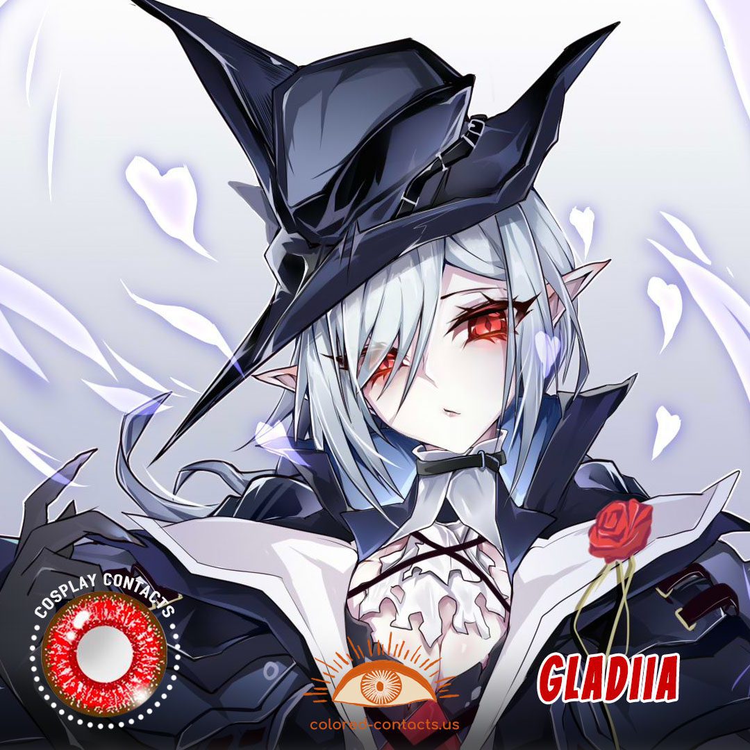 Arknights : Gladiia Cosplay Contact Lenses - image 1