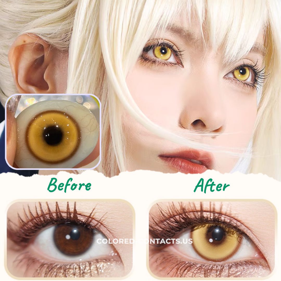 Himeko • Nova Cosplay Contact Lenses - thumbnail 3