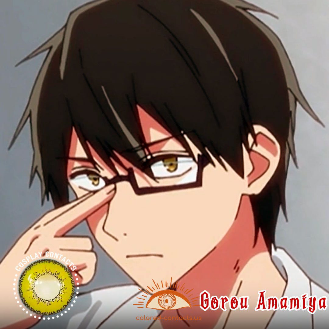 Gorou Amamiya Cosplay Contacts - image 1